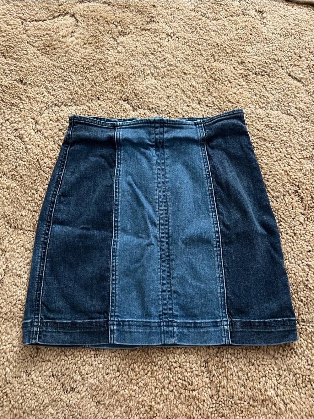PacSun Two-Tone Denim Skirt: 24